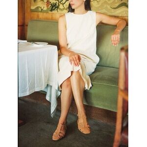 LoQ | Woven Women's Fisherman Arlo Sandals in Dune ~ US 7.5